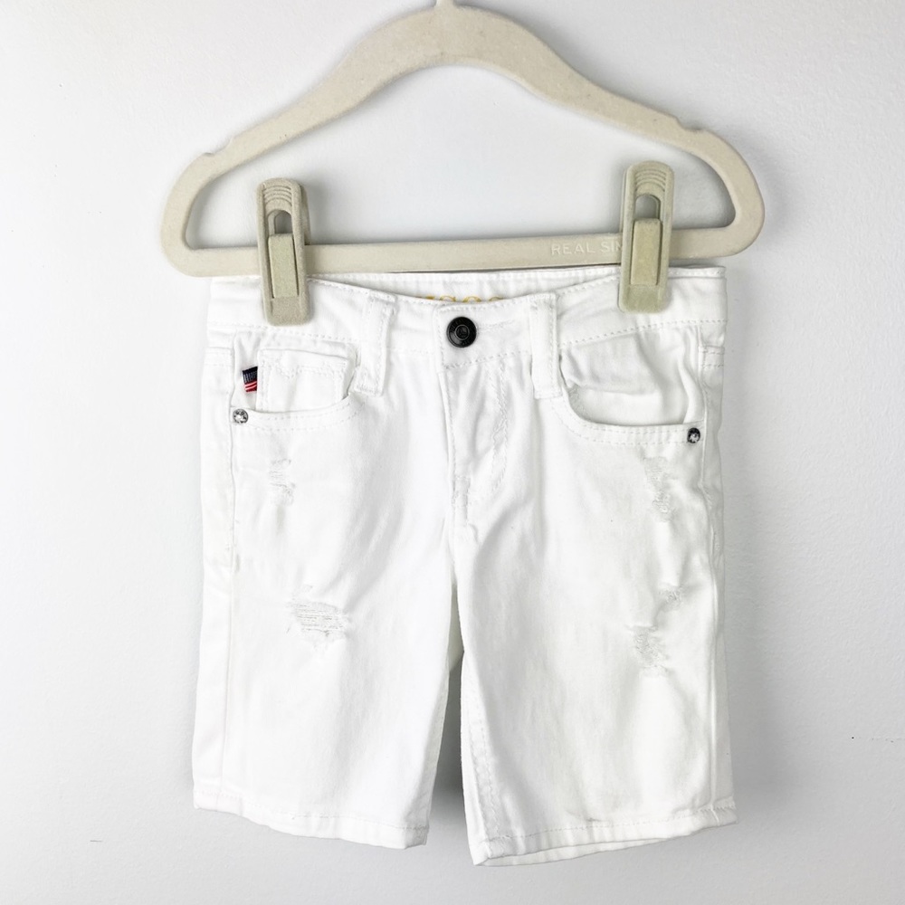 Vigoss - 5 Girls White Denim Shorts
